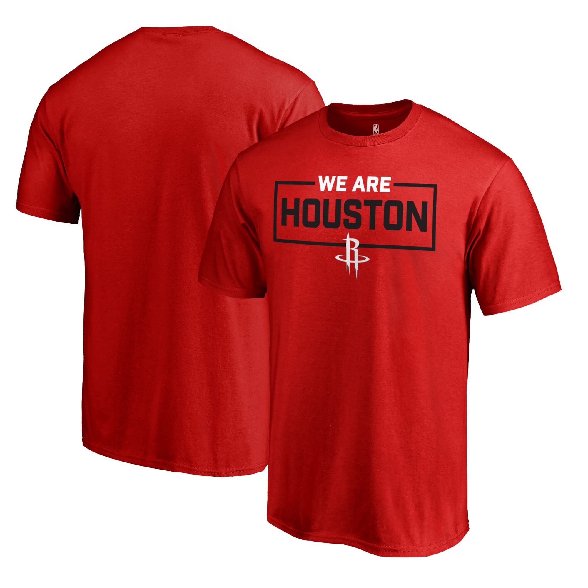 mens houston rockets red we are iconic collection t-shirt – Genuine NBA Hats & Jerseys for Fans