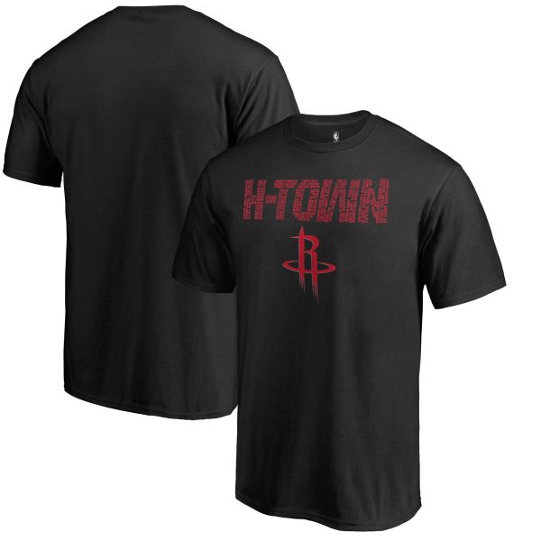 mens houston rockets black hometown collection repeating roster t-shirt – Genuine NBA Hats & Jerseys for Fans