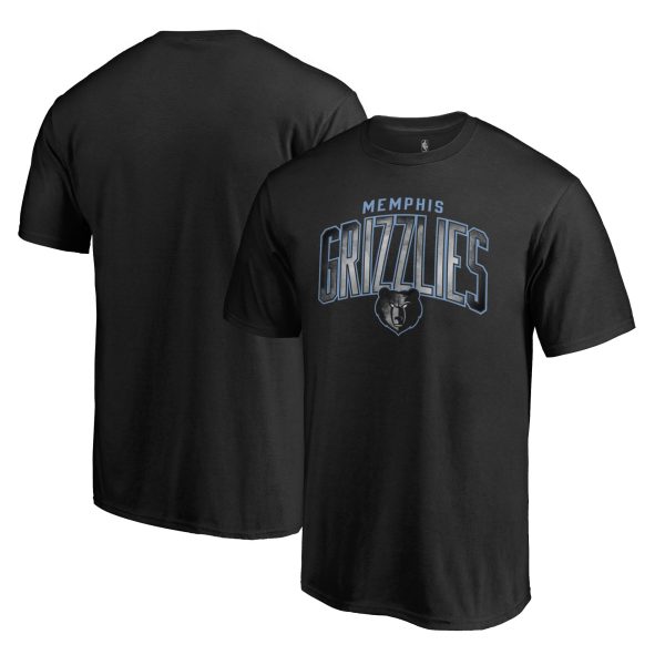 mens memphis grizzlies black arch smoke t-shirt – Genuine NBA Hats & Jerseys for Fans