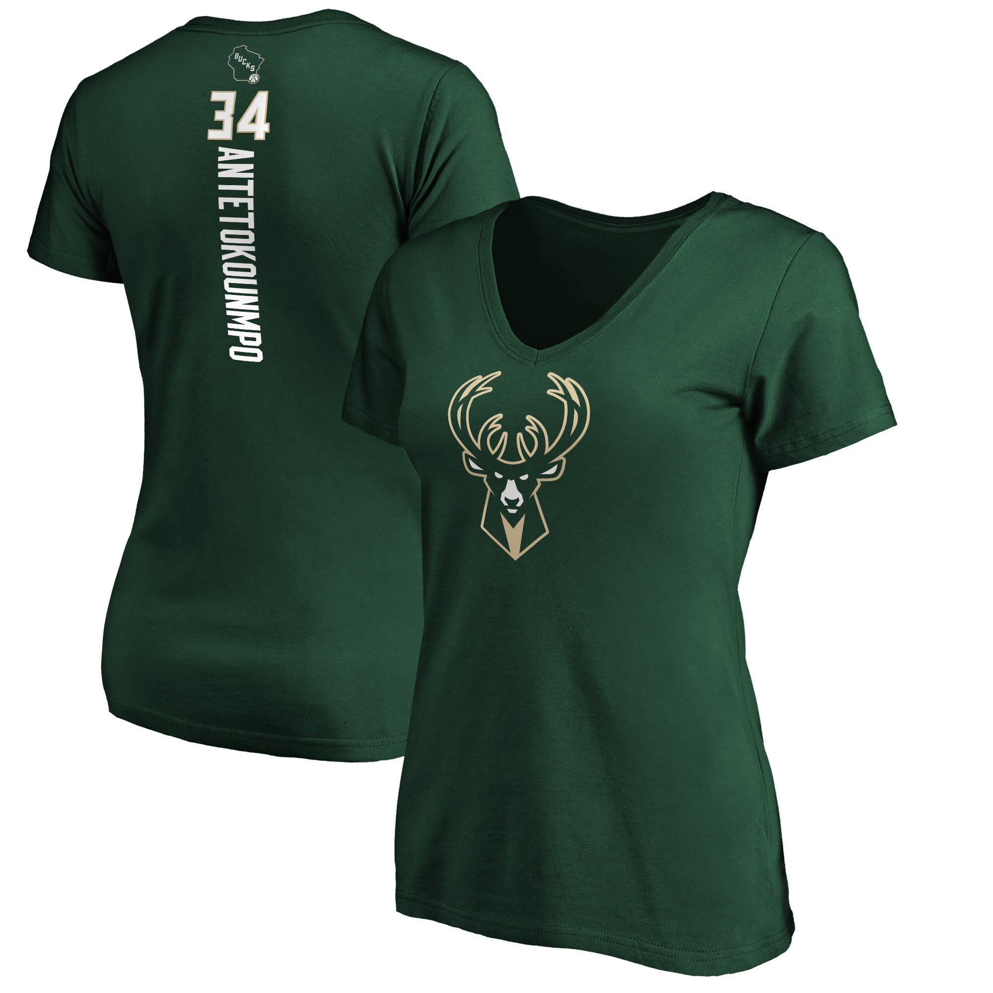 womens milwaukee bucks giannis antetokounmpo green playmaker name number v-neck t-shirt – Genuine NBA Hats & Jerseys for Fans womens milwaukee bucks giannis antetokounmpo green playmaker name number v-neck t-shirt – Genuine NBA Hats & Jerseys for Fans