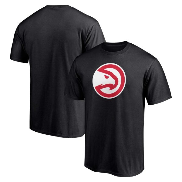 mens atlanta hawks fanatics black primary logo t-shirt – Genuine NBA Hats & Jerseys for Fans