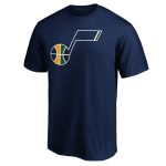mens utah jazz fanatics navy primary team logo t-shirt – Genuine NBA Hats & Jerseys for Fans