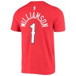 mens new orleans pelicans zion williamson nike red name  number performance t-shirt – Genuine NBA Hats & Jerseys for Fans
