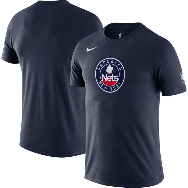 mens brooklyn nets nike navy 202122 city edition essential logo performance t-shirt – Genuine NBA Hats & Jerseys for Fans