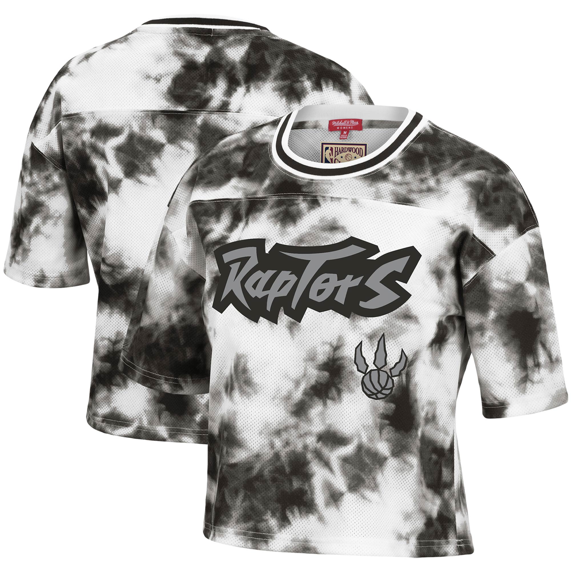 womens toronto raptors mitchell ness blackwhite hardwood classics tie-dye cropped t-shirt – Genuine NBA Hats & Jerseys for Fans womens toronto raptors mitchell ness blackwhite hardwood classics tie-dye cropped t-shirt – Genuine NBA Hats & Jerseys for Fans