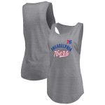 womens philadelphia 76ers fanatics heathered gray quality time open scoop neck tri-blend tank top – Genuine NBA Hats & Jerseys for Fans