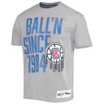 mens la clippers balln heathered gray since 1984 t-shirt – Genuine NBA Hats & Jerseys for Fans