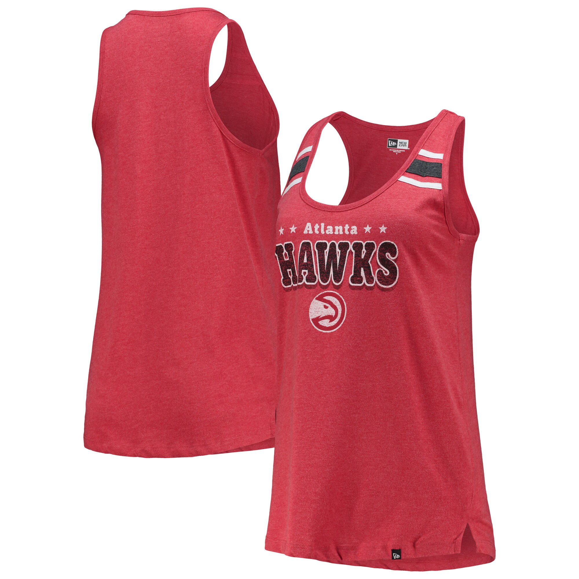 womens atlanta hawks new era red scoop-neck racerback tank top – Genuine NBA Hats & Jerseys for Fans