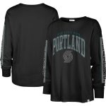 womens portland trail blazers 47 black city edition soa long sleeve t-shirt – Genuine NBA Hats & Jerseys for Fans