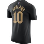 mens cleveland cavaliers darius garland jordan brand black 202223 statement edition name  number t-shirt – Genuine NBA Hats & Jerseys for Fans