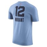 mens memphis grizzlies ja morant jordan brand light blue 202223 statement edition name  number t-shirt – Genuine NBA Hats & Jerseys for Fans