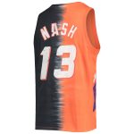 mens phoenix suns steve nash mitchell  ness orangeblack hardwood classics tie-dye name  number tank top – Genuine NBA Hats & Jerseys for Fans