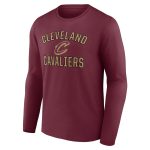 mens cleveland cavaliers wine victory arch team long sleeve t-shirt – Genuine NBA Hats & Jerseys for Fans