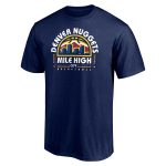 mens denver nuggets navy push ahead t-shirt – Genuine NBA Hats & Jerseys for Fans