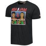 mens houston rockets jalen green  jabari smith jr. homage charcoal nba jam tri-blend t-shirt – Genuine NBA Hats & Jerseys for Fans