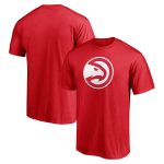 mens atlanta hawks red primary logo team t-shirt – Genuine NBA Hats & Jerseys for Fans