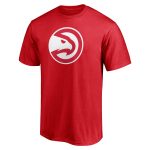 mens atlanta hawks red primary logo team t-shirt – Genuine NBA Hats & Jerseys for Fans