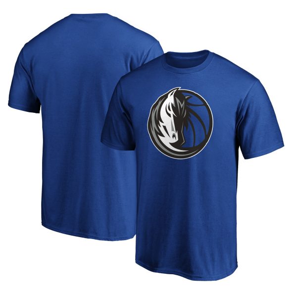 mens dallas mavericks blue primary logo t-shirt – Genuine NBA Hats & Jerseys for Fans