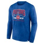 mens detroit pistons fanatics heather royal front court press snow wash long sleeve t-shirt – Genuine NBA Hats & Jerseys for Fans