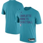 mens charlotte hornets jordan brand teal 202324 sideline legend performance practice t-shirt – Genuine NBA Hats & Jerseys for Fans