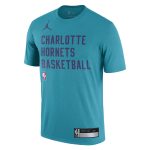mens charlotte hornets jordan brand teal 202324 sideline legend performance practice t-shirt – Genuine NBA Hats & Jerseys for Fans