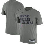 mens memphis grizzlies nike heather gray 202324 sideline legend performance practice t-shirt – Genuine NBA Hats & Jerseys for Fans