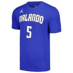 mens orlando magic paolo banchero jordan brand blue 202223 statement edition name  number t-shirt – Genuine NBA Hats & Jerseys for Fans