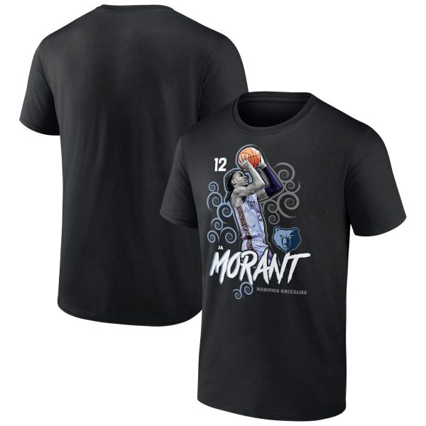 mens memphis grizzlies ja morant black competitor t-shirt – Genuine NBA Hats & Jerseys for Fans