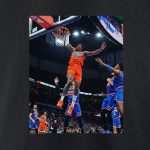 mens oklahoma city thunder jalen williams black game frames t-shirt – Genuine NBA Hats & Jerseys for Fans