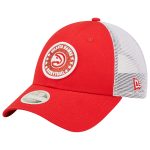 women8217s atlanta hawks new era redwhite glitter patch 9forty snapback hat – Genuine NBA Hats & Jerseys for Fans