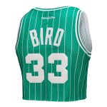 women8217s boston celtics larry bird mitchell amp ness x dannijo kelly green fashion cropped basketball jersey – Genuine NBA Hats & Jerseys for Fans