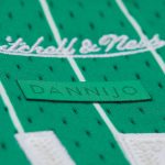 women8217s boston celtics larry bird mitchell amp ness x dannijo kelly green fashion cropped basketball jersey – Genuine NBA Hats & Jerseys for Fans