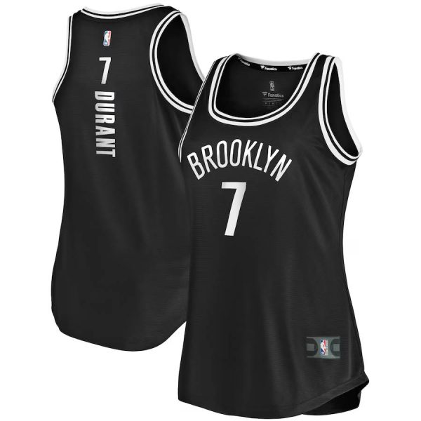 women8217s brooklyn nets kevin durant fanatics black fast break tank jersey – icon edition – Genuine NBA Hats & Jerseys for Fans