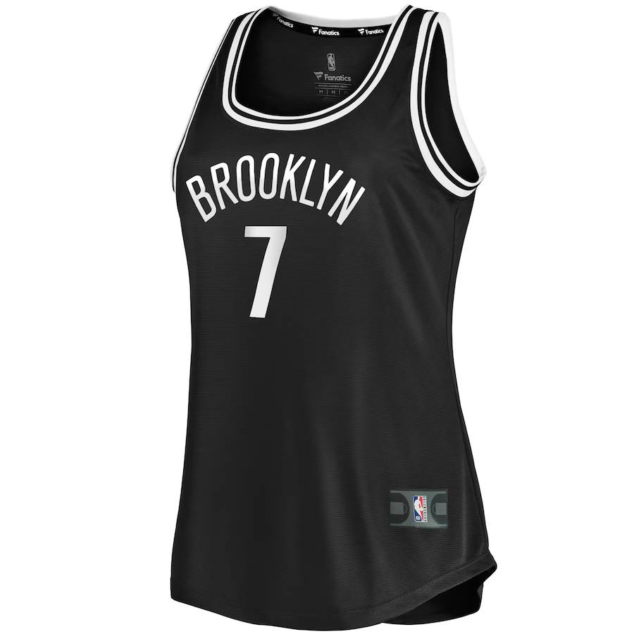 women8217s brooklyn nets kevin durant fanatics black fast break tank jersey – icon edition – Genuine NBA Hats & Jerseys for Fans