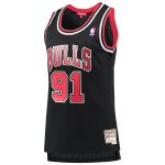 women8217s chicago bulls dennis rodman mitchell amp ness black hardwood classics swingman jersey – Genuine NBA Hats & Jerseys for Fans