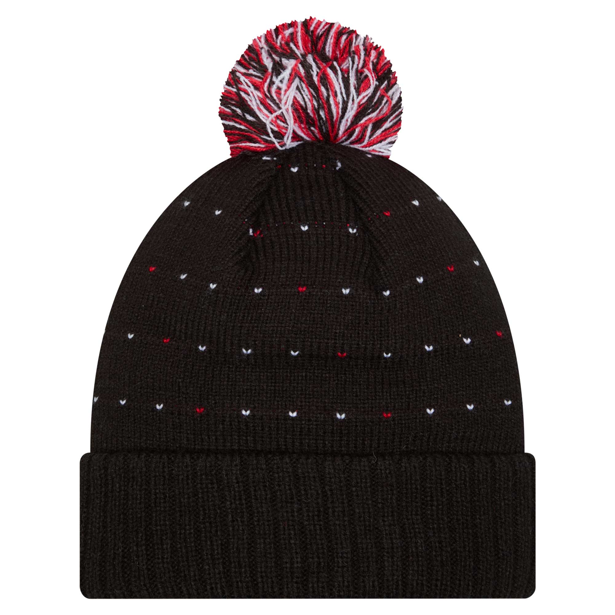 women8217s chicago bulls new era black throwback labeled patch cuffed knit hat with pom – Genuine NBA Hats & Jerseys for Fans