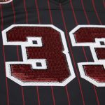 women8217s chicago bulls scottie pippen mitchell amp ness x dannijo black cropped football fashion jersey – Genuine NBA Hats & Jerseys for Fans