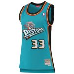 women8217s detroit pistons grant hill mitchell amp ness teal 199899 hardwood classics swingman jersey – Genuine NBA Hats & Jerseys for Fans
