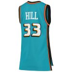 women8217s detroit pistons grant hill mitchell amp ness teal 199899 hardwood classics swingman jersey – Genuine NBA Hats & Jerseys for Fans