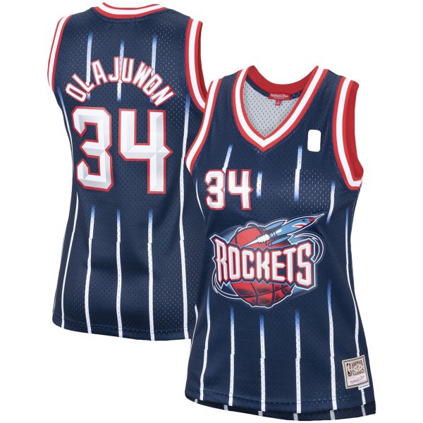 women8217s houston rockets hakeem olajuwon mitchell amp ness navy hardwood classics swingman jersey – Genuine NBA Hats & Jerseys for Fans