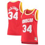 women8217s houston rockets hakeem olajuwon mitchell amp ness red 199394 hardwood classics swingman jersey – Genuine NBA Hats & Jerseys for Fans