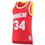 women8217s houston rockets hakeem olajuwon mitchell amp ness red 199394 hardwood classics swingman jersey – Genuine NBA Hats & Jerseys for Fans