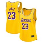 women8217s los angeles lakers lebron james fanatics gold fast break player jersey – icon edition – Genuine NBA Hats & Jerseys for Fans
