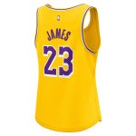 women8217s los angeles lakers lebron james fanatics gold fast break player jersey – icon edition – Genuine NBA Hats & Jerseys for Fans