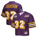 women8217s los angeles lakers magic johnson mitchell amp ness x dannijo purple cropped football fashion jersey 202757162 – Genuine NBA Hats & Jerseys for Fans