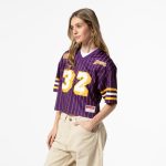 women8217s los angeles lakers magic johnson mitchell amp ness x dannijo purple cropped football fashion jersey 202757162 – Genuine NBA Hats & Jerseys for Fans