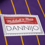 women8217s los angeles lakers magic johnson mitchell amp ness x dannijo purple cropped football fashion jersey – Genuine NBA Hats & Jerseys for Fans