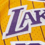 women8217s los angeles lakers magic johnson mitchell amp ness x dannijo yellow fashion cropped basketball jersey – Genuine NBA Hats & Jerseys for Fans