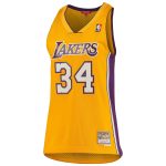 women8217s los angeles lakers shaquille o8217neal mitchell amp ness gold 199900 hardwood classics swingman jersey – Genuine NBA Hats & Jerseys for Fans