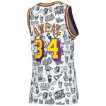 women8217s los angeles lakers shaquille o8217neal mitchell amp ness white 1996 doodle swingman jersey – Genuine NBA Hats & Jerseys for Fans